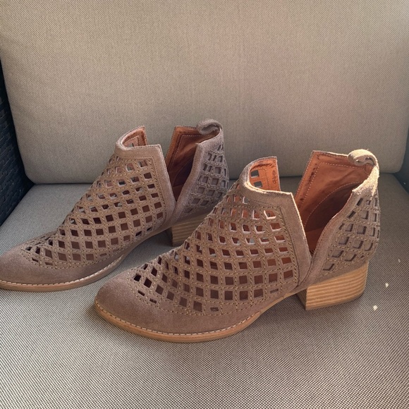 jeffrey campbell perforated booties